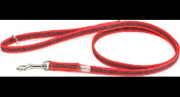 Korte lijn hond - antislip, 14 mm, met handvat