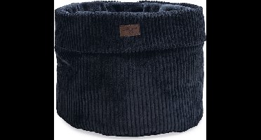 Designed by Lotte Ribbed kattenmand - antraciet, 50 × 50 × 35 cm