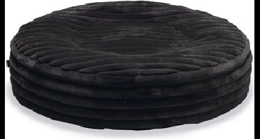 Designed by Lotte Reza hondenkussen - rond, antraciet, 65 × 65 × 16 cm