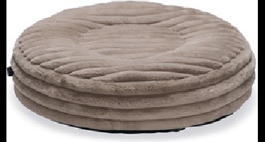 Designed by Lotte Reza hondenkussen - rond, beige, 65 × 65 × 16 cm