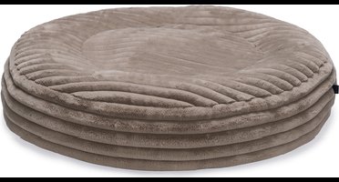 Designed by Lotte Reza hondenkussen - rond, beige, 65 × 65 × 16 cm