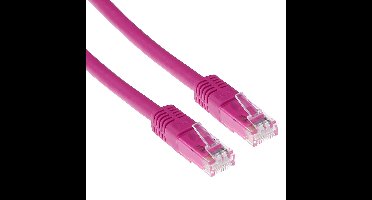 ACT IB1820 U/UTP CAT6 Patchkabel Roze - 20 meter