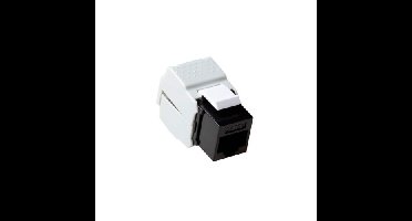 ACT TD5011 Keystone Jack CAT5E Unshielded Toolless | Wit