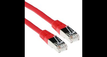 ACT IB5010 LSZH SFTP CAT6A Patchkabel Rood - 10 meter