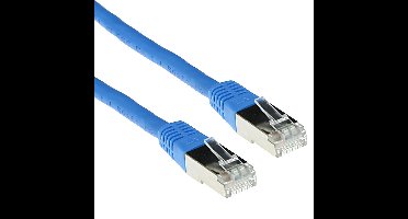 ACT IB5310 LSZH SFTP CAT6A Patchkabel Blauw - 10 meter