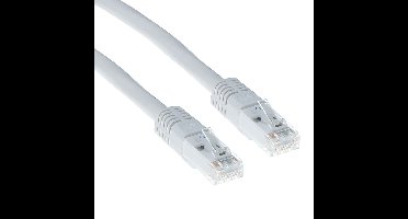 ACT IB9315 U/UTP CAT6A Patchkabel Wit - 15 meter
