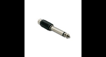 Intronics OEM MA36 Tulp female naar 6,3mm jack male mono adapter