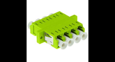 ACT EA1019 Glasvezel LC/LC Quad Adapter OM5