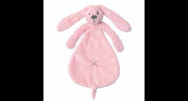 Happy Horse Tuttel konijntje Richie - roze - pluche baby doekje - 25 cm