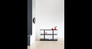 list: Van Esch|Functionals Functionals Stolp Low vitrinekast - zwart