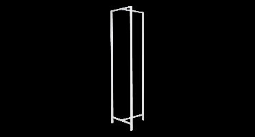 list: Van Esch|Functionals Functionals Frame DV47 vrijstaand garderoberek - wit