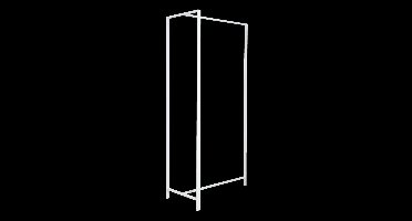 list: Van Esch|Functionals Functionals Frame DV89 vrijstaand garderoberek - wit