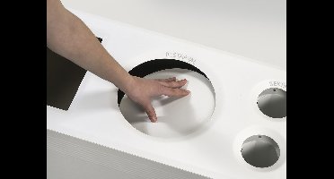 list: Van Esch|Functionals Rond klepje tbv Functionals afvalscheidingssysteem Ditch - wit