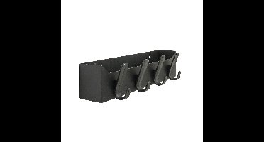 list: Van Esch|Functionals Functionals Krok Box 50 wandkapstok met opbergbox - zwart