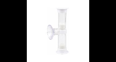 Bellatio Design Zandloper - douche timer - 2 min - wit