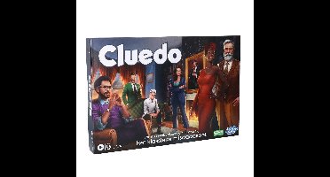 Cluedo gezelschapsspel - familiespel - bordspel - 2 tot 6 spelers