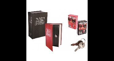Geheim bewaarboek / kluis boek - Engels woordenboek - metaal