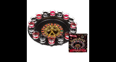 Roulette drankspel - met wiel -?shots - casino spel