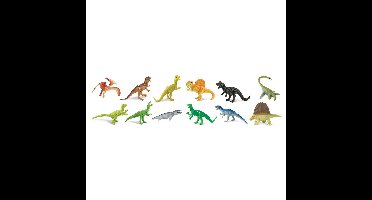 Safari LTD Dinosaurussen Speelset - 12 plastic figuren