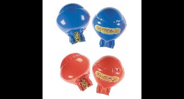 Widmann Opblaasbare bokshandschoenen - blauw - 32 cm - kickbox