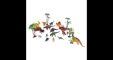 Wild Republic Dinosaurussen Speelset 23-delig kunststof emmer