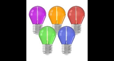Circle Feestverlichting set1W - E27 van 5 kleuren - 473434