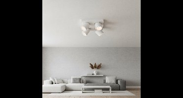 Artdelight 4-lichts opbouwspotLaguna led wit - PL LAGUNA4 WI