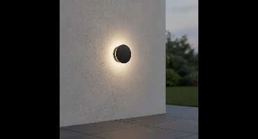 Lyora Design wandlampGong zwart - 120821