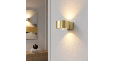 Artdelight Design wandampHudson goud - WL HUDSON GG