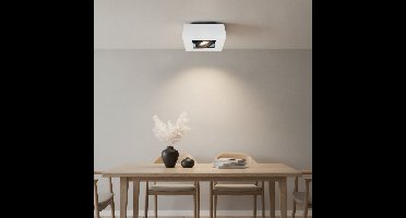 Artdelight Witte opbouwspotBosco - PL BOSCO1 ZW-WI