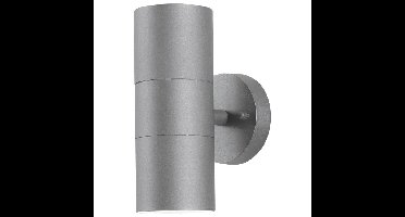 KonstSmide WandspotModena Up - Down 2-lichts 19cm grijs - 7656-300