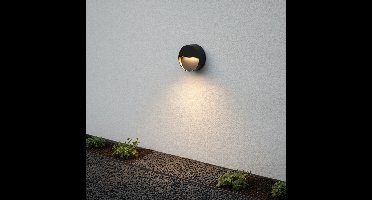 Lyora Ronde wandlampSete zwart - 120862