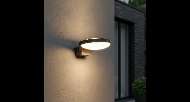Lyora Strakke wandlampEnzi antraciet - 108478