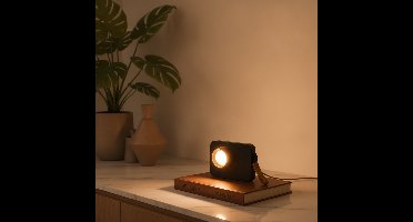 Lyora Oplaadbaar tafellampjeKedros zwart - 110870
