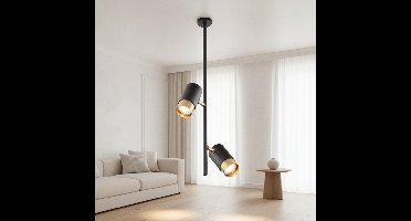 Lyora PlafondlampPongo inbouw dubbel zwart en goud - 110592