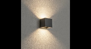 Lyora Vierkante opbouwspotComo grijs - 108772