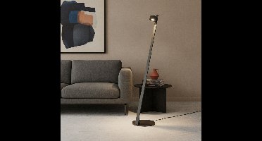 Artdelight Design vloerlampOmega zwart - VL OMEGA ZW