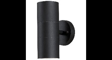 KonstSmide WandspotModena Up - Down 2-lichts 19cm zwart - 7656-750