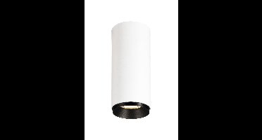 SLV OpbouwspotNuminos S Dali cilinder wit/zwart 3000K - 24gr - 1004422