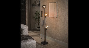 Lyora VloerlampSfera met glazen en uplighters - 7914/77