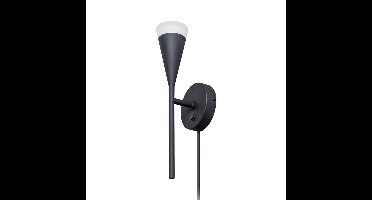 ETH WandlampDefender design zwart - 05-WL1366-30