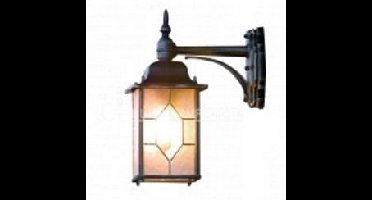 KonstSmide BuitenlampMilano Down zwart zilver gevlamd - 7248-759