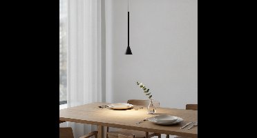 Lyora HanglampNet enkel zwart - 110184