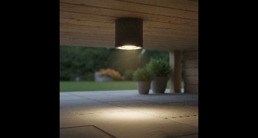 Lyora SpotCerise rond antraciet - 108936