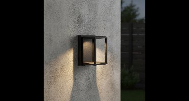 Lyora Zwarte wandlampPrive 19cm - 108685