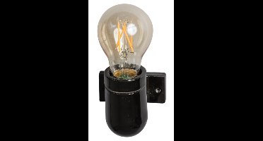 ETH Porseleinen wandlampVintage Wall zwart - 05-FK8812-30