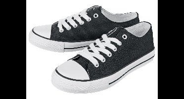 Dames/Heren sneaker met katoen (Zwart, 44)