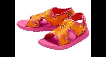 Peuter watersandalen met klittenband (Oranje/donkerroze, 27)