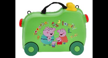 Kinderreiskoffer Peppa Pig (groen)
