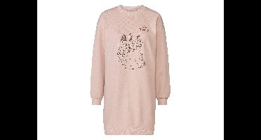 Dames sweatjurk, met Disney-motief, met katoen. (Roze, S (36/38))